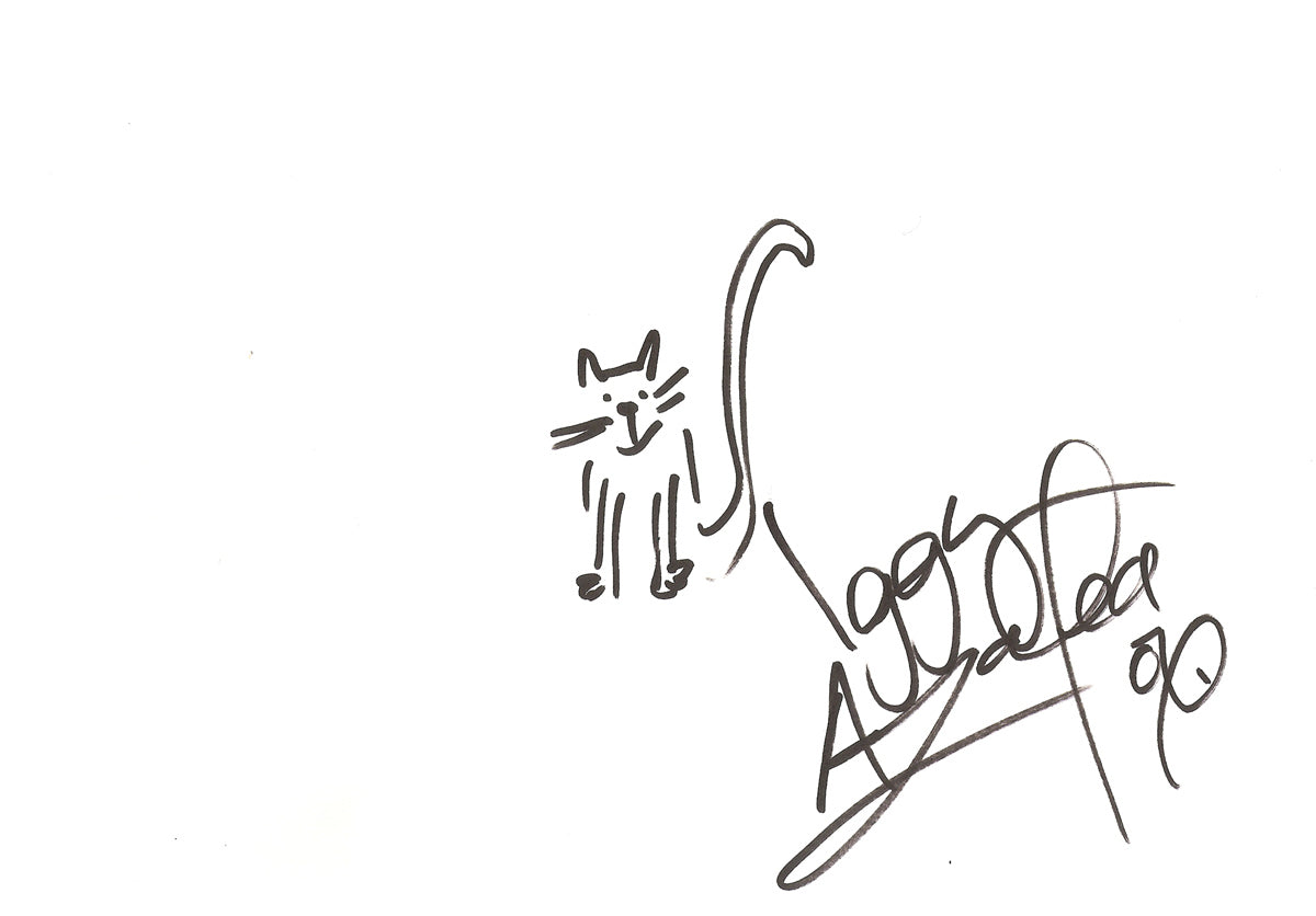 Iggy Azalea Signed Drawing – Backdrop Promotions BDP