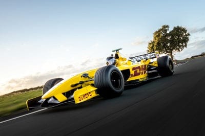 Jordan EJ12 Pace Car Experience - Driven by F1 driver Takuma Sato