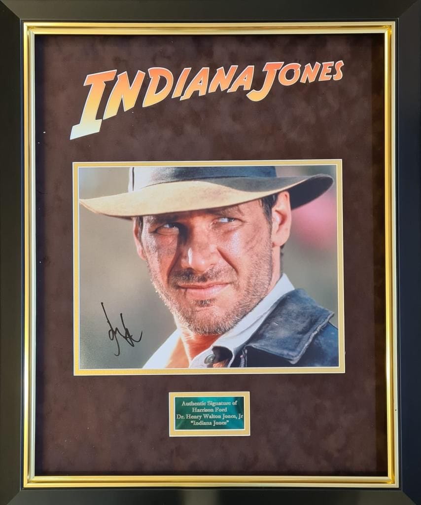 Harrison Ford Signed 14x11 Photo Display