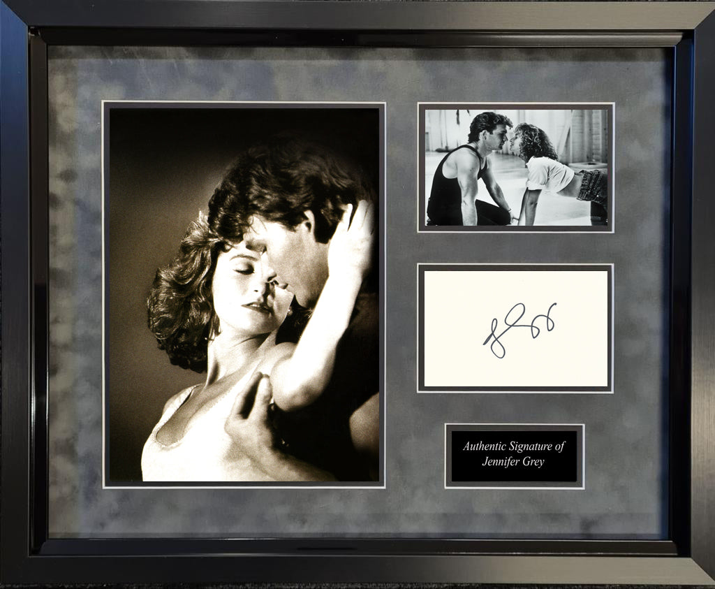 Jennifer Grey Signed Dirty Dancing Display